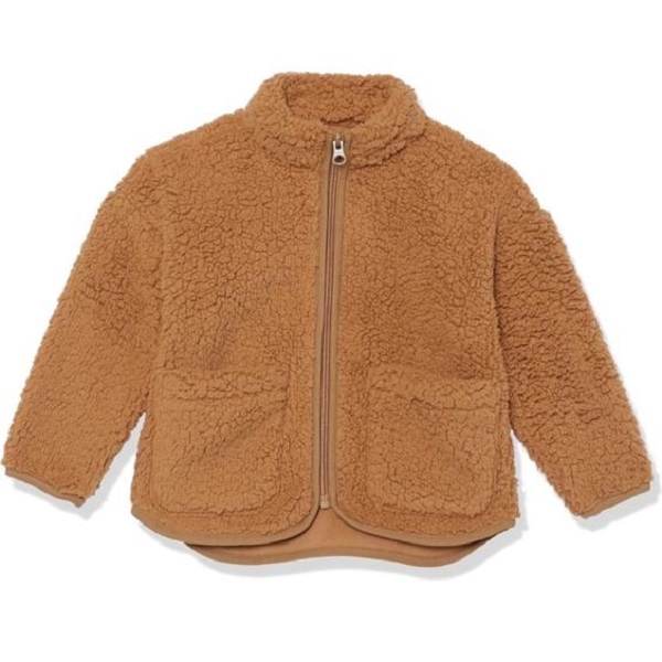 warm winter sherpa jacket for kids