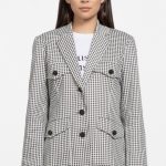 houndstooth blazer
